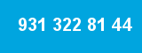 931 322 81 44 931 322 81 44